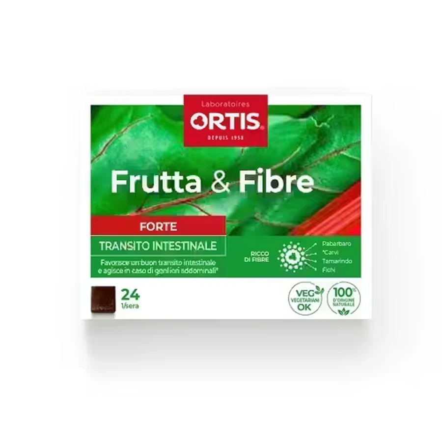 Fructe & Fibre Forte 3x24 cuburi