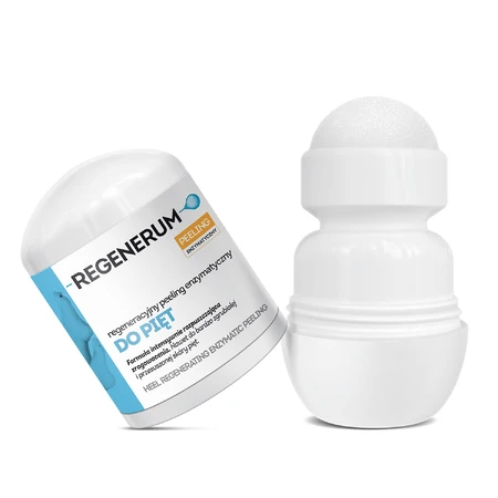 Regenerum Esfoliante enzimatico rigenerativo per i talloni, 2x50 ml