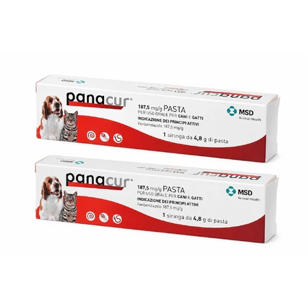 Panacur*os paste 1sir dogs neck 2x4,8 g
