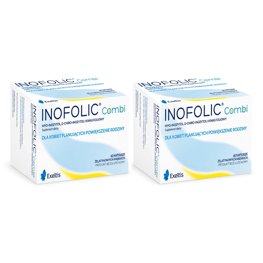 Inofolic Combi, 2x60 capsules molles