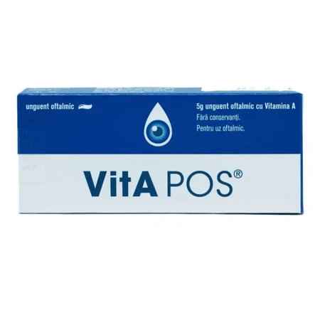 Unguento oftalmico Vita Pos, 3x5 g, Croma pharma