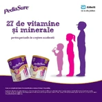 PediaSure pulbere, vanilie, 3-10 ani, 2x400 g, Abbott