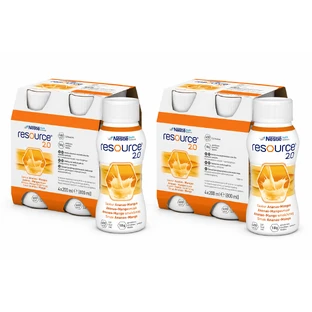 Resource 2.0, preparado nutricional, sabor piña-mango, 8x200 ml