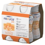 Resource 2.0, preparado nutricional, sabor piña-mango, 8x200 ml