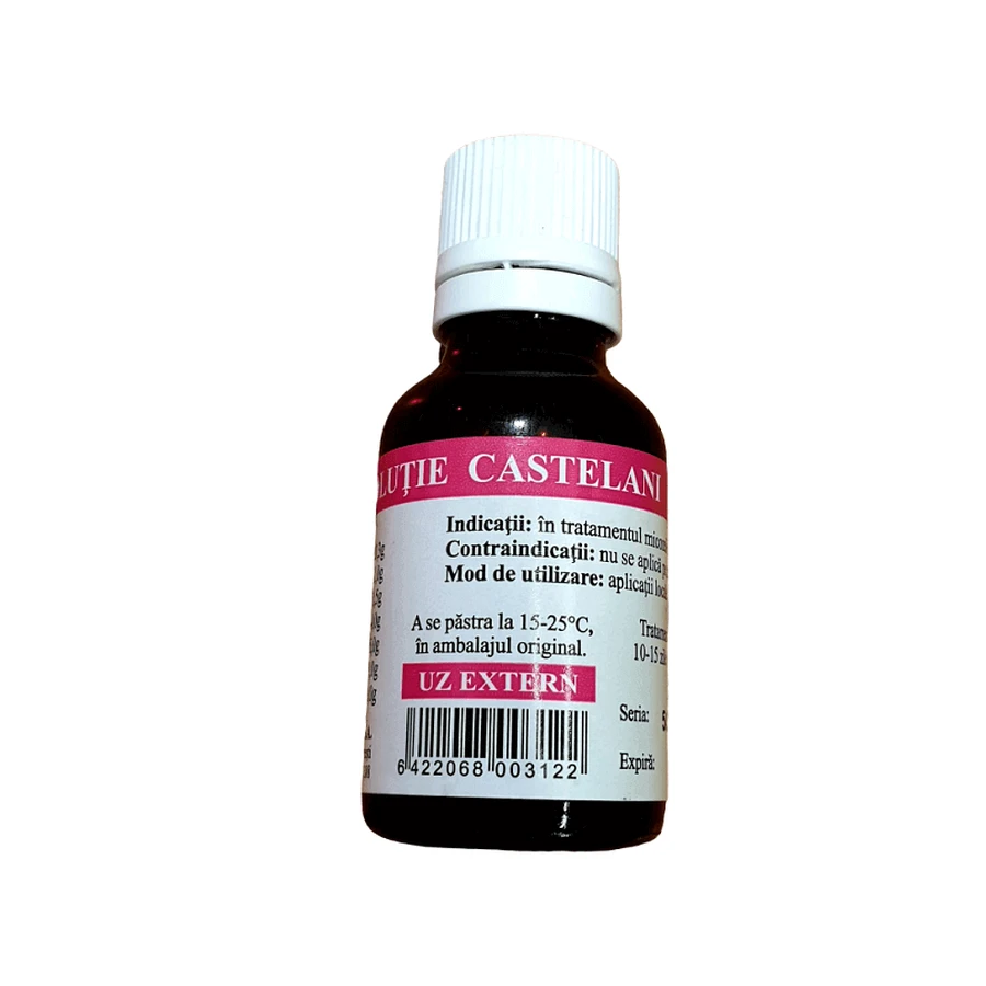 Solution de Castelani, 5x25 ml, Tis Pharmaceutical