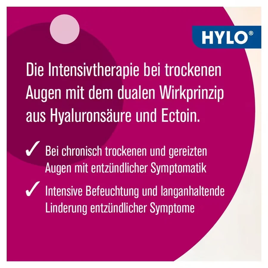 Gotas oftálmicas HYLO DUAL INTENSE, 2 x 10 ml