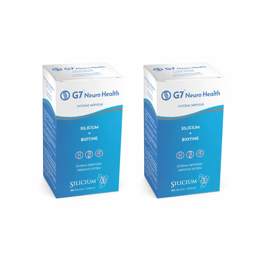 G7 Neuro Health, 2x120 kapsułek, Silicium Espana Laboratorios: ceny i cechy