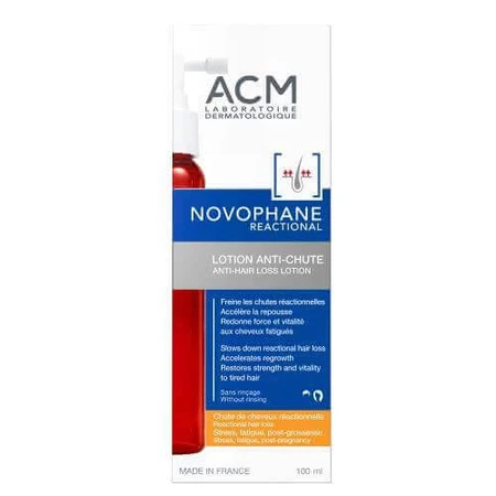 Novophane Reactional Anti-Hair Loss Lotion, 2x100 ml, Acm: ceny i cechy