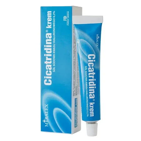 Cicatridina-Creme, Natriumsalz der Hyaluronsäure, 2x60 g Miralex