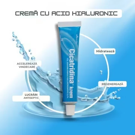 Cicatridina-Creme, Natriumsalz der Hyaluronsäure, 2x60 g Miralex