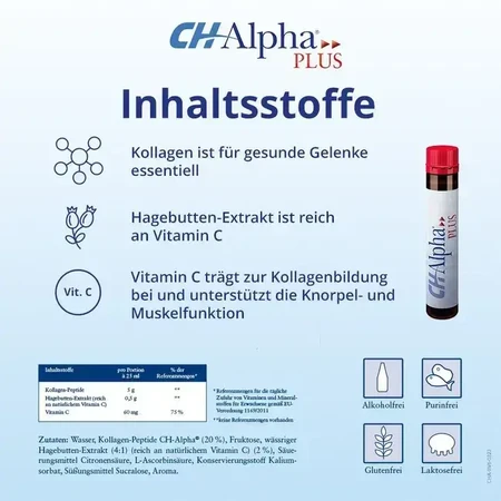 Collagène liquide Ch Alpha Plus, 3x30 ampoules buvables, Gelita Health