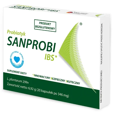 Sanprobi IBS 2x20 kapsułek: ceny i cechy