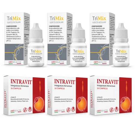 Intravit, 90 compresse + TriMix, 24 ml, Offhealth