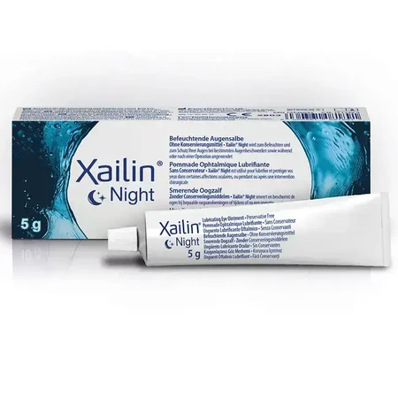 Xailin oogbevochtigingsgel, 30 g + Xailin Night 15 g Visufarma