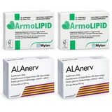 ArmoLipid, 120 tabletten + ALAnerv, 60 capsules, Alfasigma