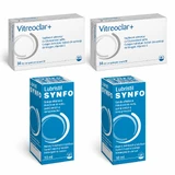 Vitreoclar Plus, 60 comprimés + Lubristil Synfo, 20 ml, Sifi