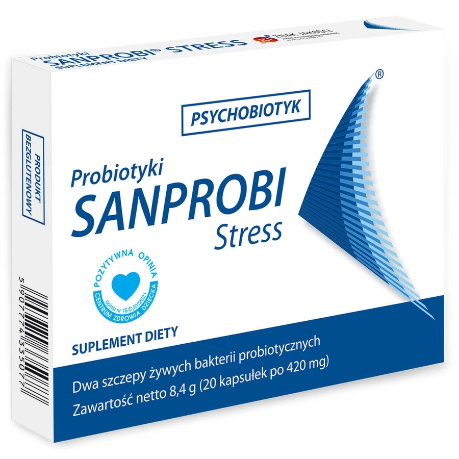 Sanprobi IBS, 40 capsule + Sanprobi Stress, 40 capsule