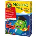 Bonbons gélifiés aux oméga-3 en forme de poisson, 72 pièces + Imunoglukan P4H Plus, 200 ml