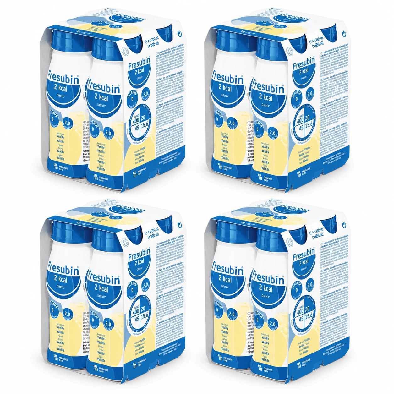 Fresubin 2kcal Drink vanille, 16x200 ml