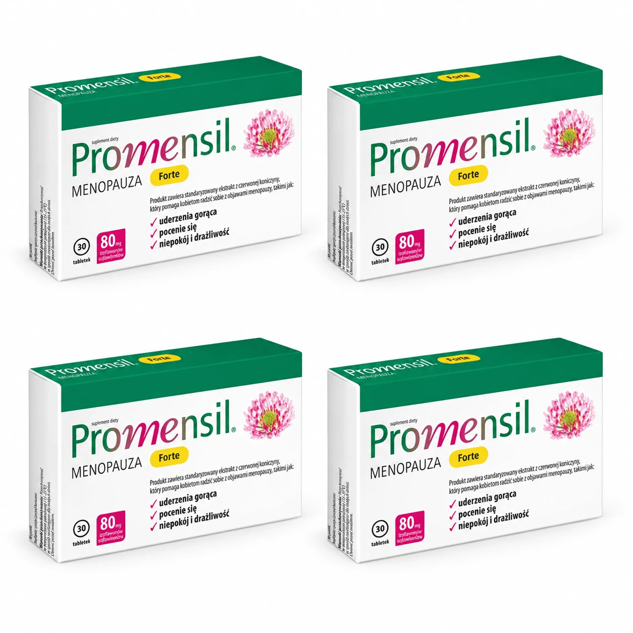 Promensil Forte Menopauze, 4x30 tabletten