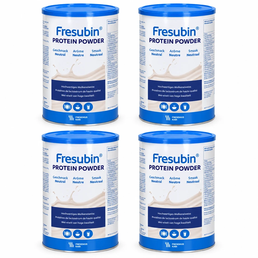 Fresubin Protein Powder, préparation nutritionnelle, poudre, saveur neutre, 4x300 g