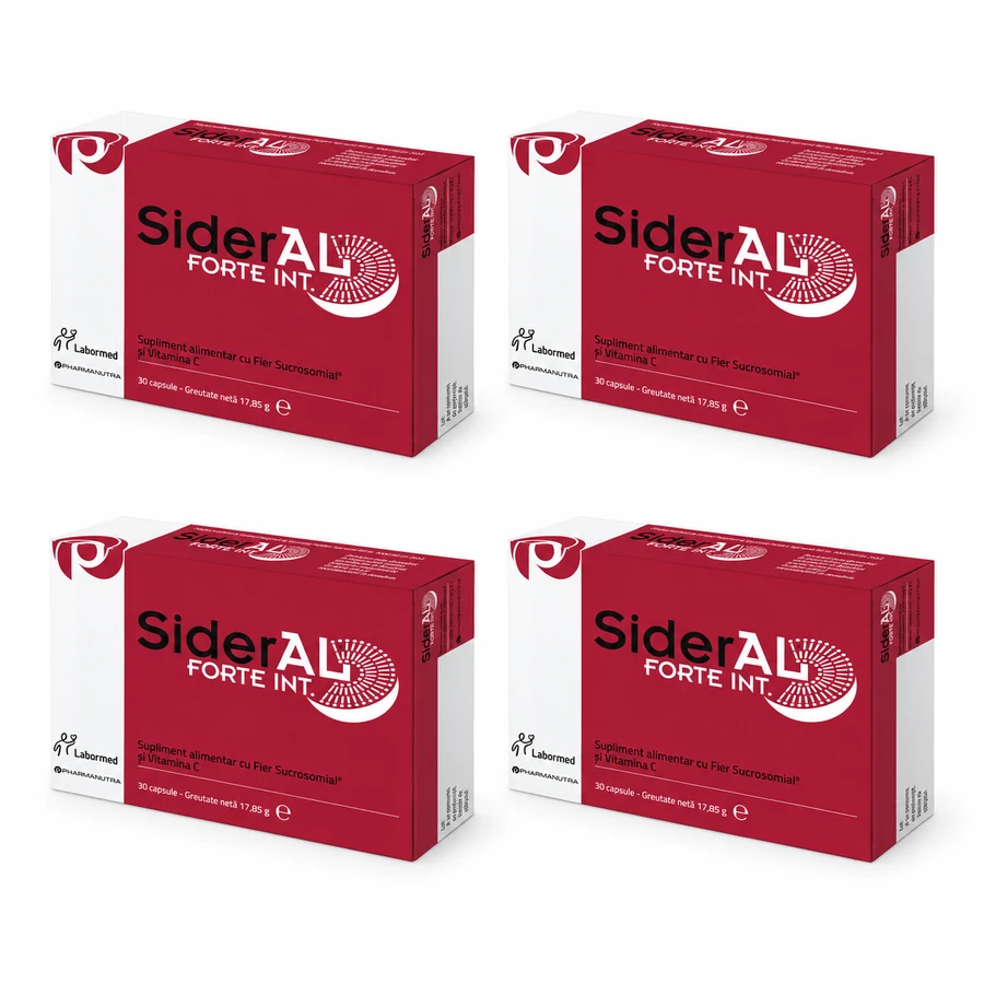 Sideral FORTE Int. 4x30 kapsułek: ceny i cechy