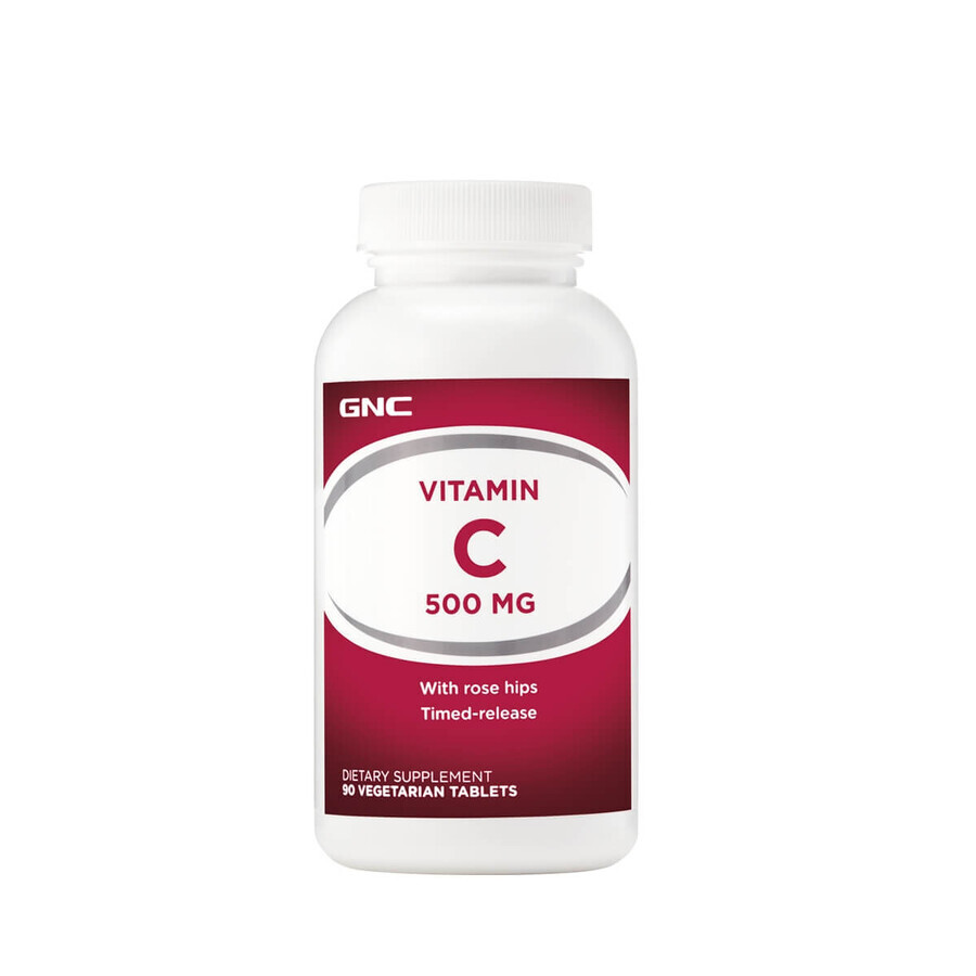 Gnc Vitamine C 500 Libération Prolongée, 90 Tb