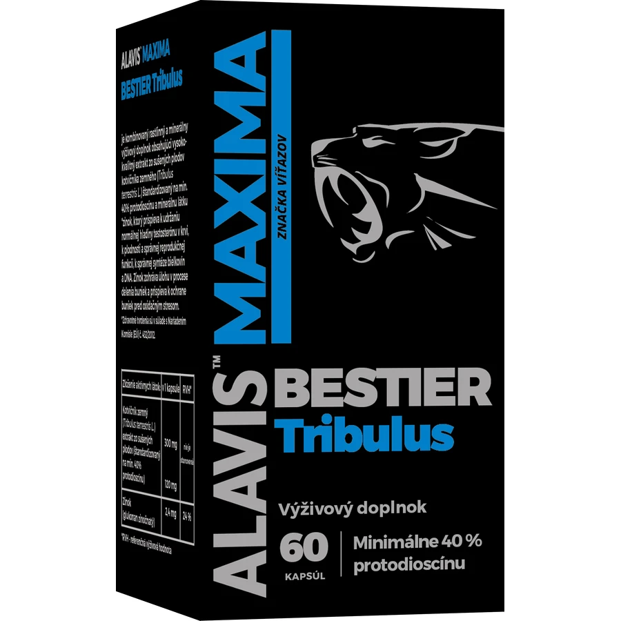 Alavis Maxima Bestier Tribulus 2x60 capsule