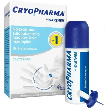 Aerosol antiverrugas Cryopharma, 3x50 ml, Omega Pharma