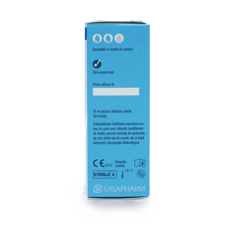 Hylo Eye Care HYLO-COMOD feuchtigkeitsspendende Augentropfen 3x10 ml