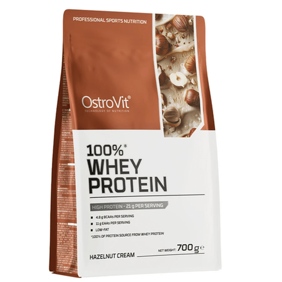 Molkenproteinpulver mit Haselnussgeschmack, 700 g, OstroVit