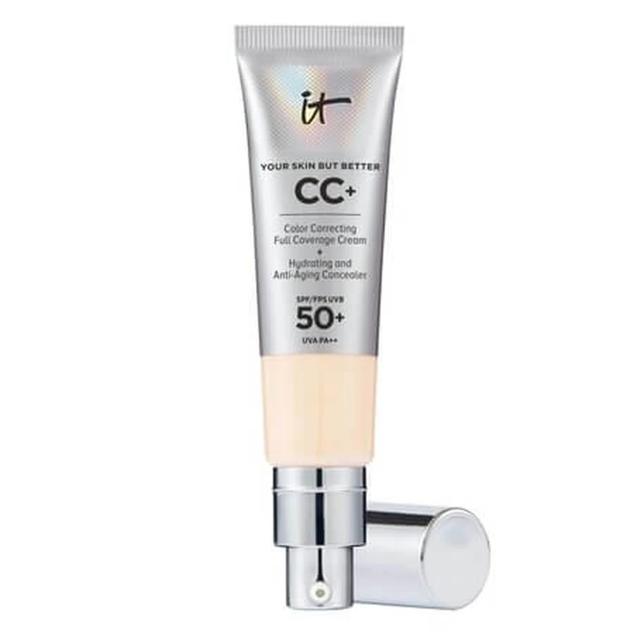 Fair CC+ Concealer met volledige dekking en getinte tint, SPF 50+, 32 ml, It Cosmetics