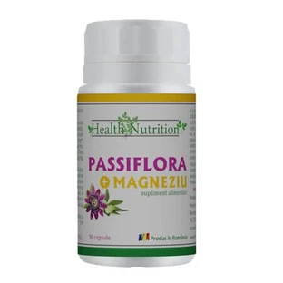 Passionflower and Magnesium, 90 capsules, Health Nutrition
