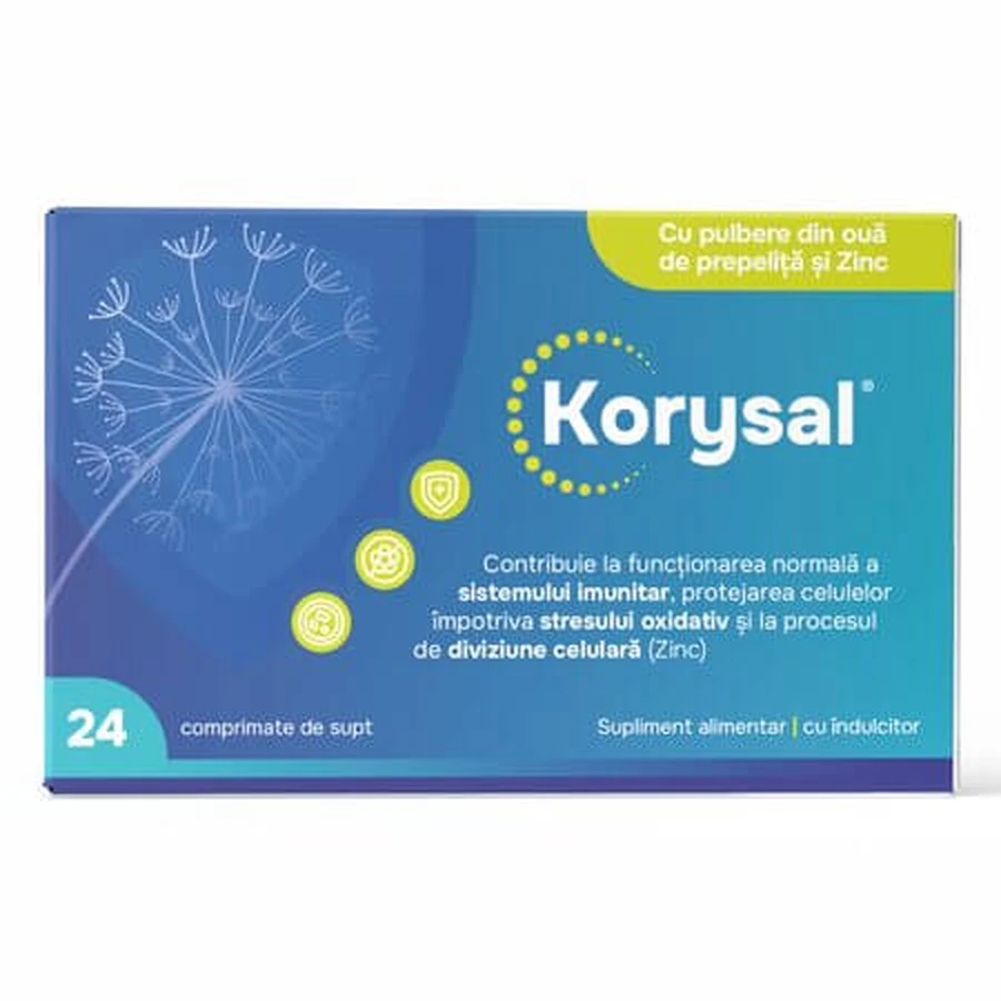 Korysal, 24 comprimés à croquer, Naturpharma