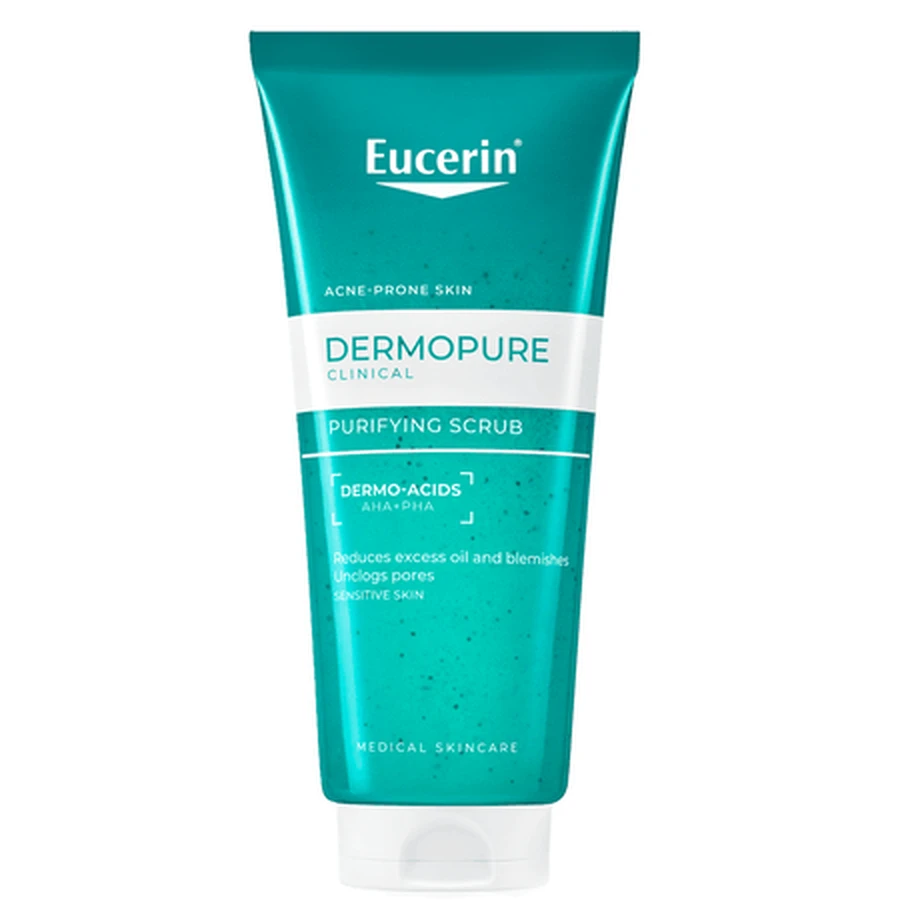 Dermo Pure Reinigingsscrubgel, 100 ml, Eucerin
