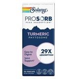 Solaray Kurkuma-Phytosom Prosorb, 500 mg, 30 vegetarische Kapseln, Secom