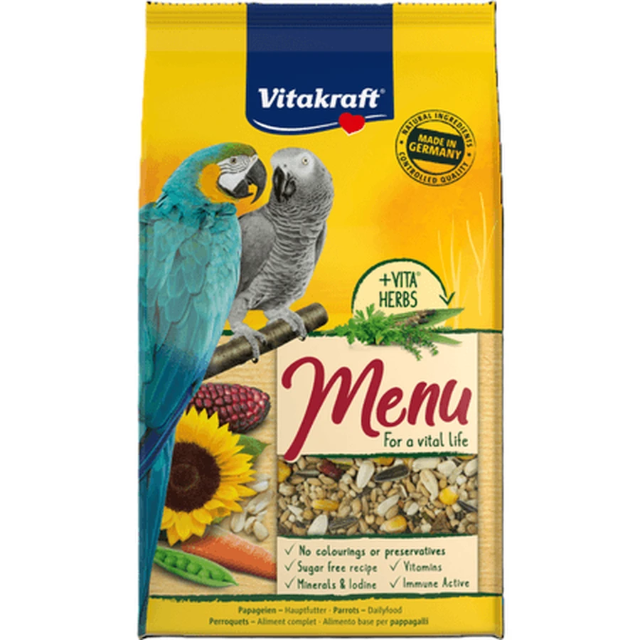 Hrana pentru papagali Menu, 1000 g, Vitakraft