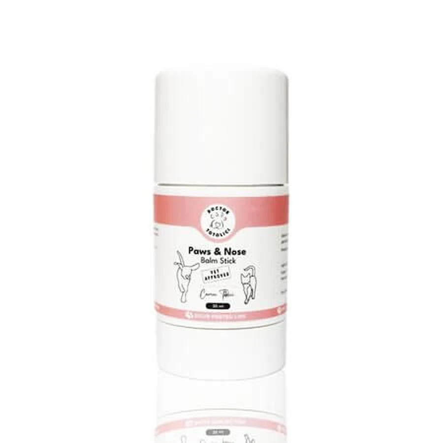 Fester Feuchtigkeitsbalsam für Pfoten und Nase, 30 ml, Doctor Totolici