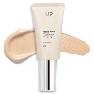 Fond de teint SPF 30, teinte 00 Alabaster, fond de teint sérum couvrant intense, 30 ml, Neo Make Up