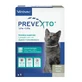 Prevexto vlooien- en tekenhalsband voor katten, 1 stuk, Virbac