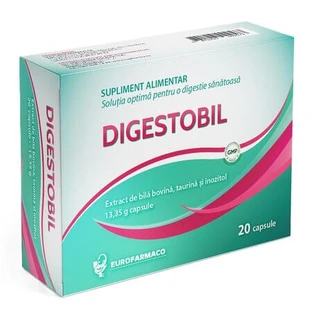 Digestobil, 20 capsule vegetariane, Eurofarmaco