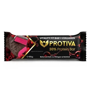 Eiwitreep met collageen en biotine, 55 g, Protiva