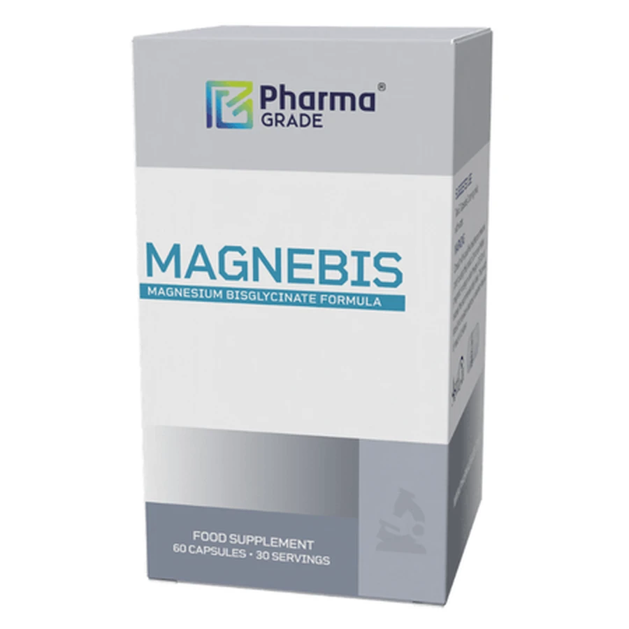 Magnésium Magnebis, 60 gélules, qualité pharmaceutique
