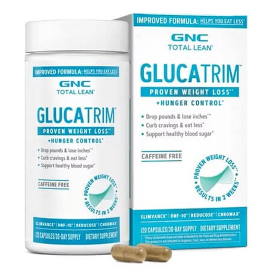 Glucatrim: dimagrimento comprovato, 120 capsule, GNC