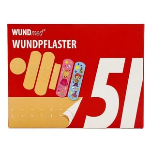 Pflaster-Set für die ganze Familie, 51 Stück, Wundmed