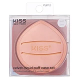 Spugnetta rotonda per il trucco con supporto, 1 pezzo, Kiss