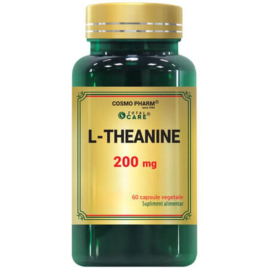 L-theanine, 200 mg, 60 capsules, Cosmo Pharm