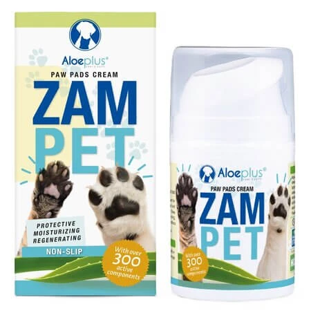 Zampet Beschermende en Herstellende Pootcrème voor Honden en Katten, 50 ml, Aloeplus