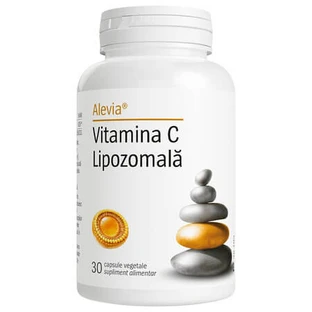 Liposomale vitamine C, 30 plantaardige capsules, Alevia