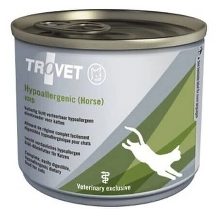 Tro.Cat hypoallergeen natvoer met paardenvlees voor katten, 200 g, Trovet